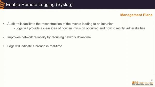 Best Practice: Enabling Remote Logging смотреть онлайн