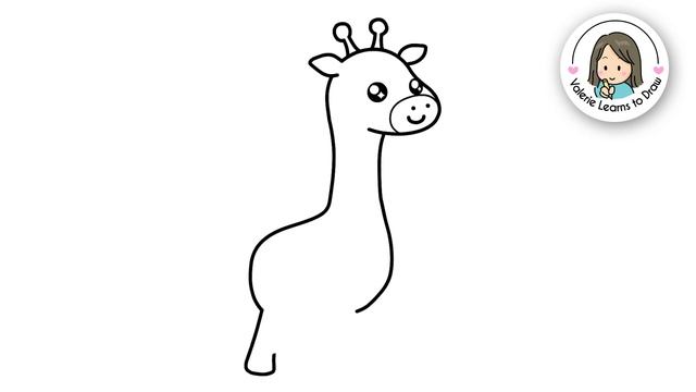 How to Draw a Cartoon Giraffe (step by step) смотреть онлайн