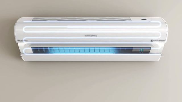 Samsung AirConditioner AR09HSSF Virus Doctor Demo