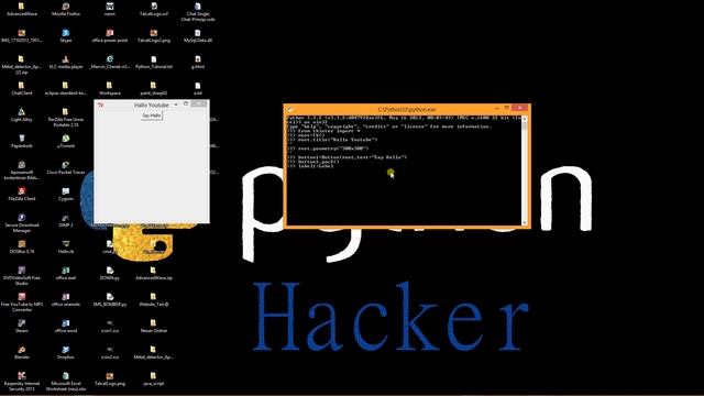 Simple Gui in Python смотреть онлайн