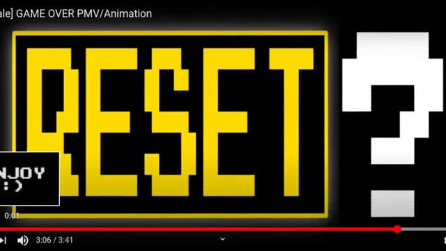 undertale game over reset смотреть онлайн