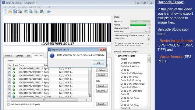 Create Barcode Images - Barcode Studio (4) смотреть онлайн