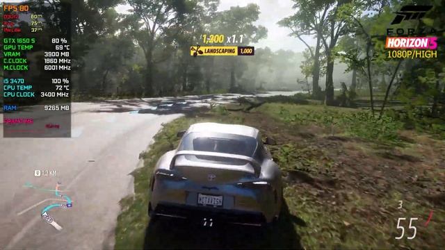 Forza Horizon 5 | GTX 1650 Super + i5 3470 | Low/Medium/High/Ultra | 1080P смотреть онлайн