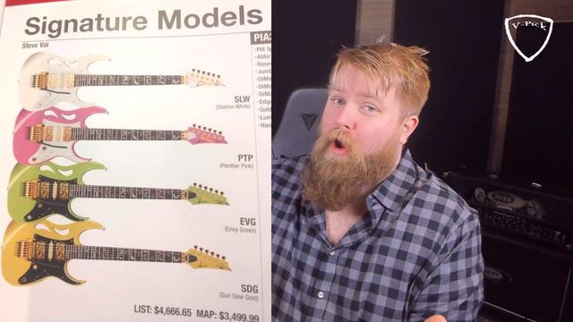 New Ibanez Steve Vai Model Leaks? The Ibanez PIA? смотреть онлайн