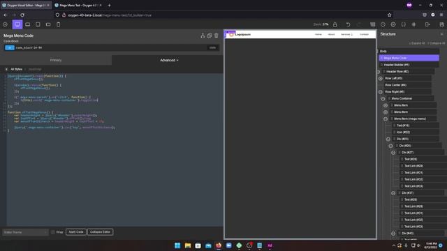 How to Build a CUSTOM Mega Menu in Oxygen! смотреть онлайн