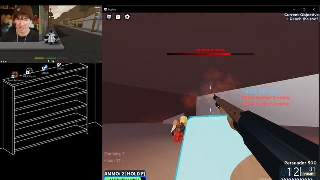 How i grinding for 1 week in Zombie stories | Roblox смотреть онлайн