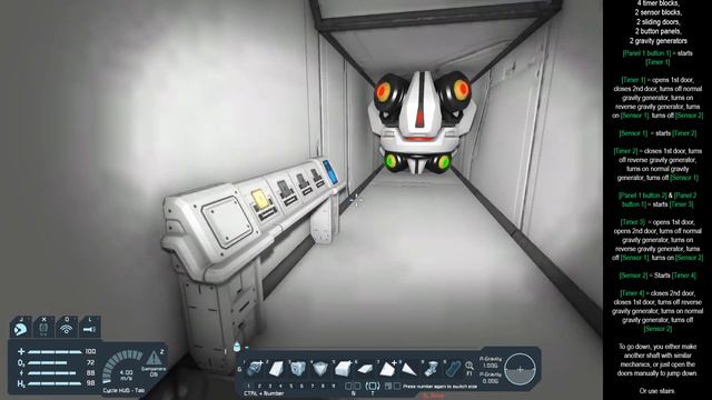 Space Engineers - Space-Efficient Multi-Floor Gravity Elevator Design Explained [Vanilla Blocks] смотреть онлайн