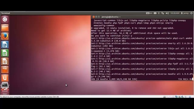 การติดตั้ง apaphe2,php5,MySQL,phpmyadmin,LMS บนUbuntu смотреть онлайн