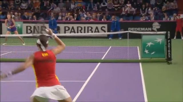 2015 ROU v ESP: resumen Irina Begu (ROU) v Silvia Soler Espinosa (ESP) смотреть онлайн