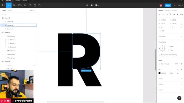ANIMANDO LETRAS no FIGMA смотреть онлайн