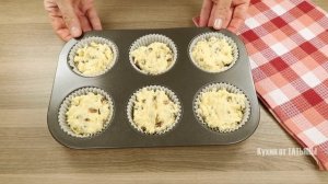 ОЧЕНЬ НЕЖНО! ТВОРОЖНЫЕ КЕКСЫ с ИЗЮМОМ! Нарядная выпечка на завтрак и к чаю