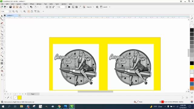 Corel Draw Tips & Tricks Trace and Intersect to remove white background смотреть онлайн