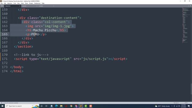 Build A Responsive Tour & Travel Website Design Using Only HTML And CSS | Pure HTML & CSS Tutorial смотреть онлайн