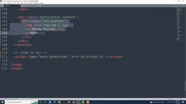 Build A Responsive Tour & Travel Website Design Using Only HTML And CSS | Pure HTML & CSS Tutorial