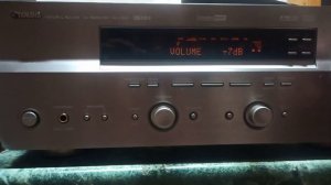 проверка ресивера Yamaha rx-v550