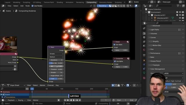 Beginner Blender 4.0 Tutorial - Part 11: Compositing смотреть онлайн
