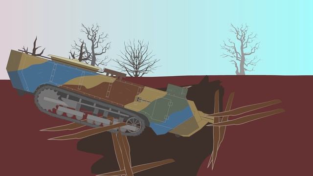 WWI Tanks: Saint-Chamond смотреть онлайн