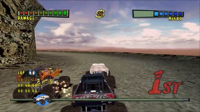 Monster Trux Extreme: Offroad Edition PS2 Gameplay HD (PCSX2) смотреть онлайн