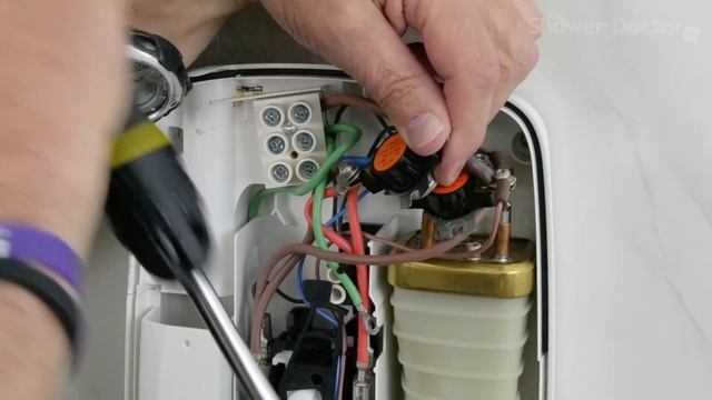 Electric Showers: Test And Replace Mira Sport 416.41 Thermal Cut-out (TCO).