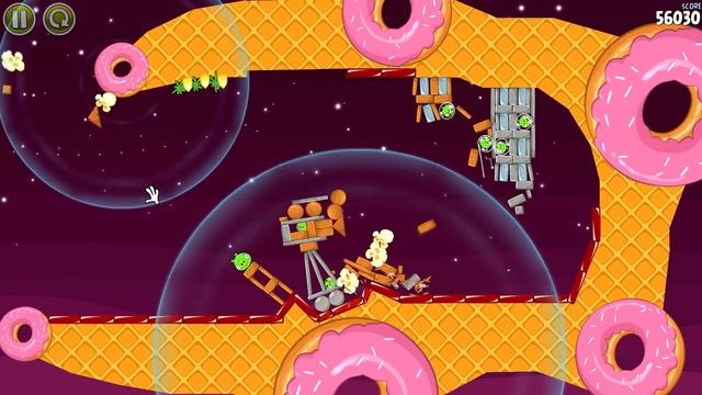 Let's Play Angry Birds Space 09 - The Fantabulous Gluttonarium of Dr. Porknbacon смотреть онлайн