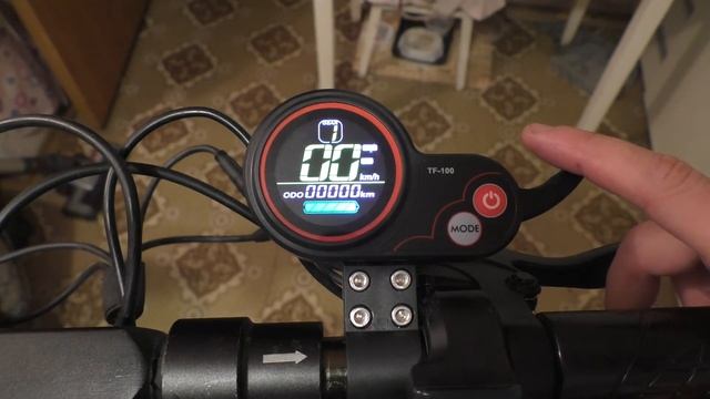 Настройка бортового компьютера TF-100 для электросамоката kugoo max speed смотреть онлайн