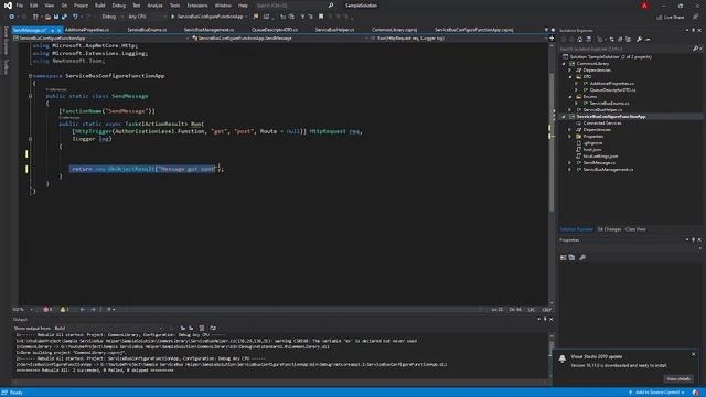Episode 4 - Sending messages Payload to Service Bus Queues and Topics смотреть онлайн
