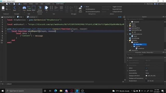 How to make a mod call system in Roblox смотреть онлайн