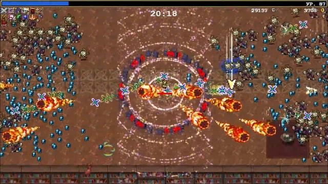 Vampire Survivors | Патч 0.3.1: Эволюция Пентаграммы, Кристина, бонусный уровень смотреть онлайн