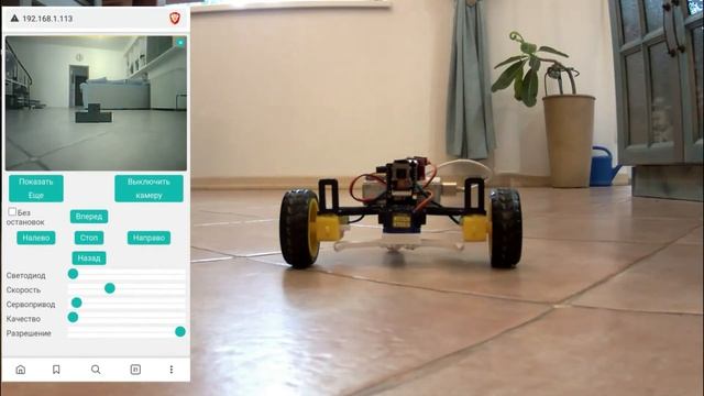 Robot Crab - ESP32 CAM. Сборка робота с клешней и управлением с телефона по Wifi. смотреть онлайн