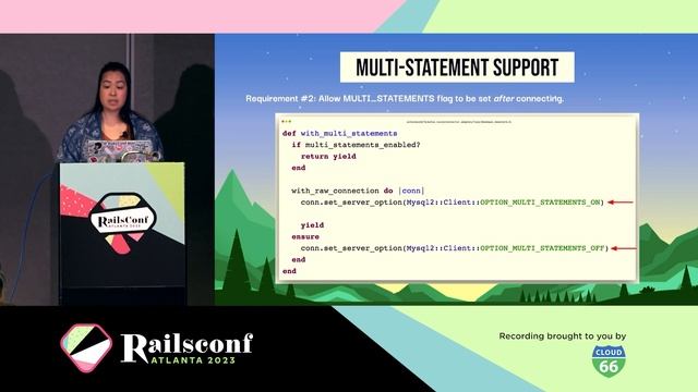 RailsConf 2023 - Migrating Shopify’s Core Rails Monolith to Trilogy by Adrianna Chang смотреть онлайн