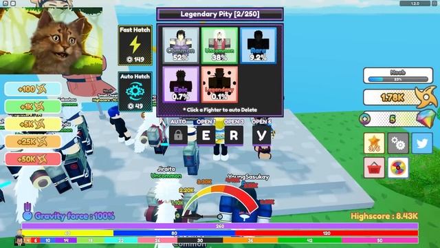 Becoming The Fastest Player In Roblox Anime Race Clicker смотреть онлайн