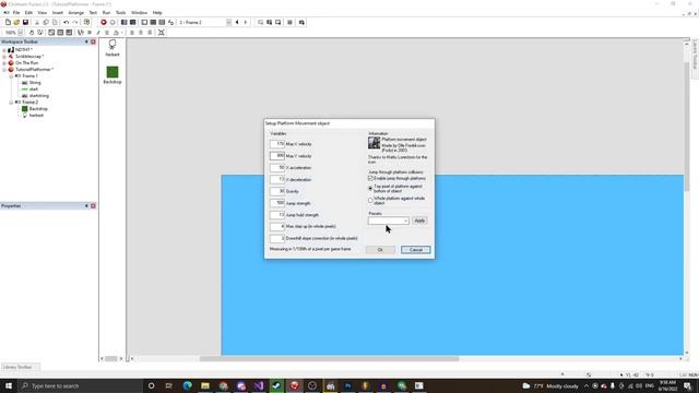 How To Make A Platformer Game In Clickteam Fusion 2.5 TUTORIAL - Part 1