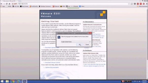 How to install vSphere Client