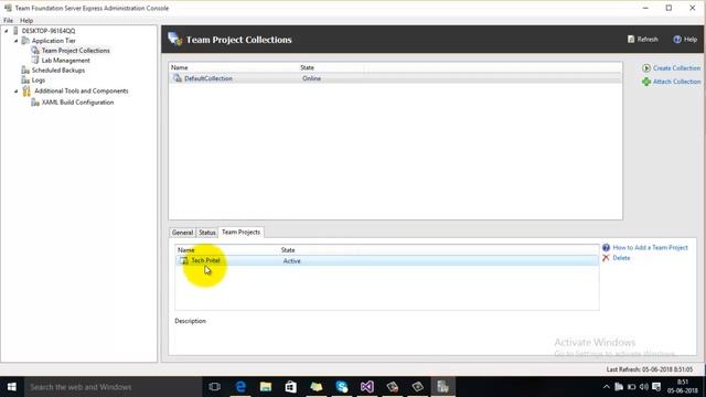 How to Delete Team Project from Team Foundation Server смотреть онлайн