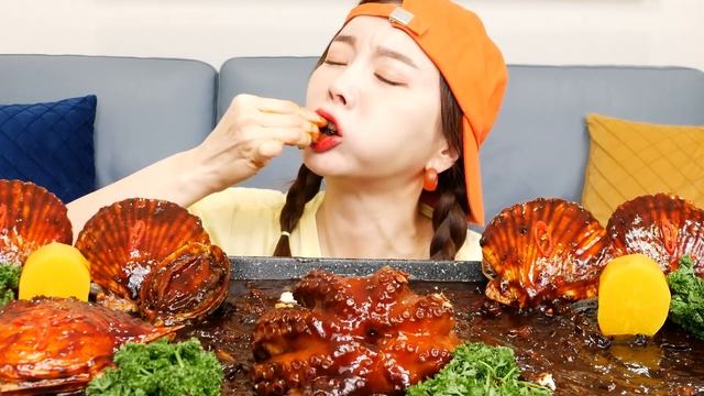 RUS SUB) поистине острый осьминог есть Spicy ? маринованная сладкая редька? действительно Ssoyoung