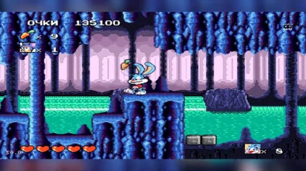 Tiny Toon Adventures: Buster's Hidden Treasure ➤ 9-10 Прохождение (Sega Rus)