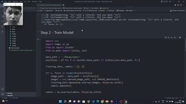 Face Unlock System | OpenCV & Python | Computer Vision Camp смотреть онлайн