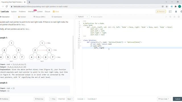December 29/2021 LeetCode Challenge: Populating Next Right Pointers in Each Node смотреть онлайн