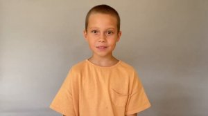 Катя Темнова/11лет/рост134/видеовизитка сентябрь 2021