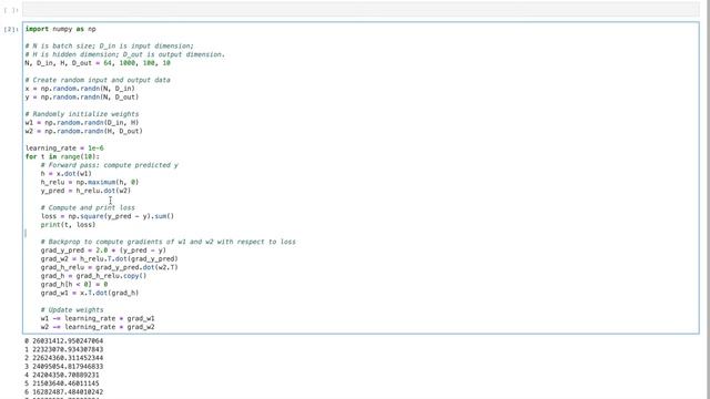 Pytorch Tensor vs Numpy Nd-Array Jupyter notebook смотреть онлайн