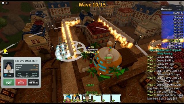 Beating Raid 2 Extreme (Blimp Mount) | Solo Gameplay (3 Units) | Roblox All Star Tower Defense смотреть онлайн