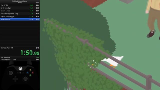 New Old Man Tutorial w/ Controller [Untitled Goose Game Any% Speedrun] смотреть онлайн