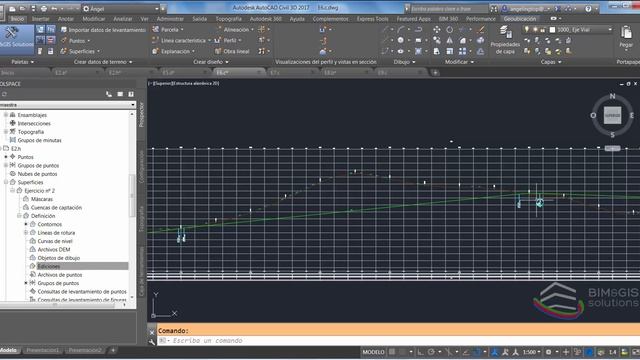 Curso Iniciacion AutoCAD Civil 3D 2017 BIM&GIS Solutions смотреть онлайн