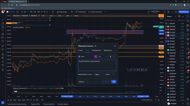 Самый популярный и бесплатный терминал для технического анализа TradingView. Рассматриваем фишки смотреть онлайн
