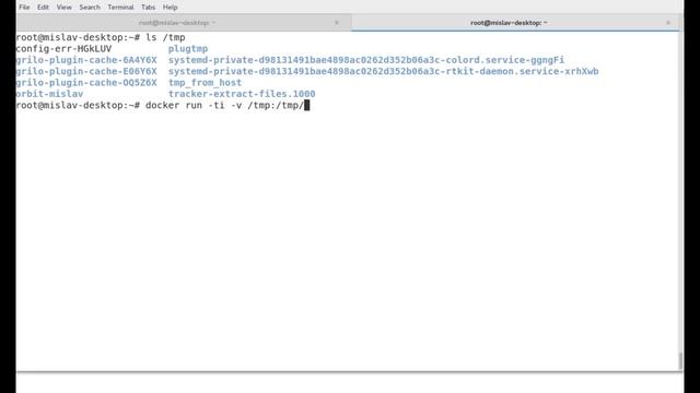 Make folder from the host visible inside docker container смотреть онлайн