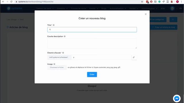 Créer un blog - Systeme.io VS Wordpress смотреть онлайн