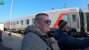 Поездка в вагоне СВ на фирменном поезде "Премиум" из Сочи в Москву за 1 500 рублей! ЮРТВ 2020 #475