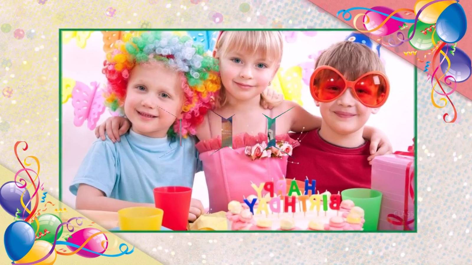 «Мой день рождения» - шаблон для «ВидеоШОУ» смотреть онлайн