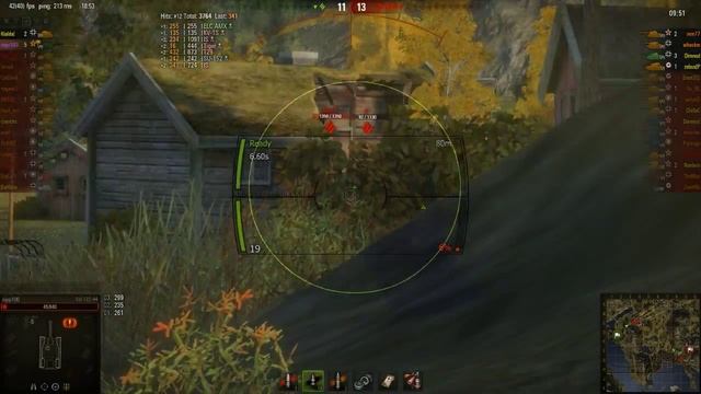 ► World of Tanks SU-122-44 Gameplay | Epic Battle - 9 Kill carry смотреть онлайн