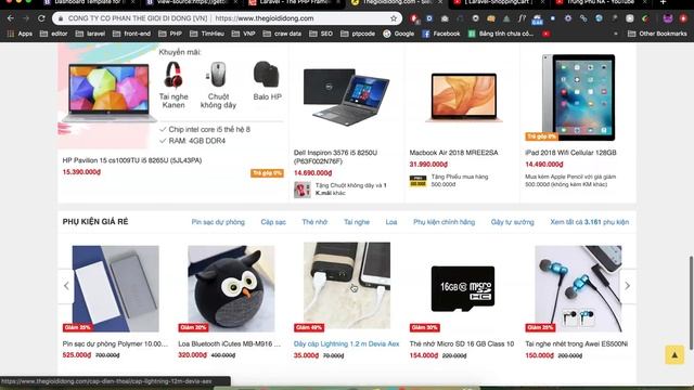 Bài 1 Giới thiệu - Xây dựng website bán hàng - laravel 5.6 смотреть онлайн